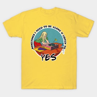 Yes / Prog Rock Obsessive Fan Gift T-Shirt